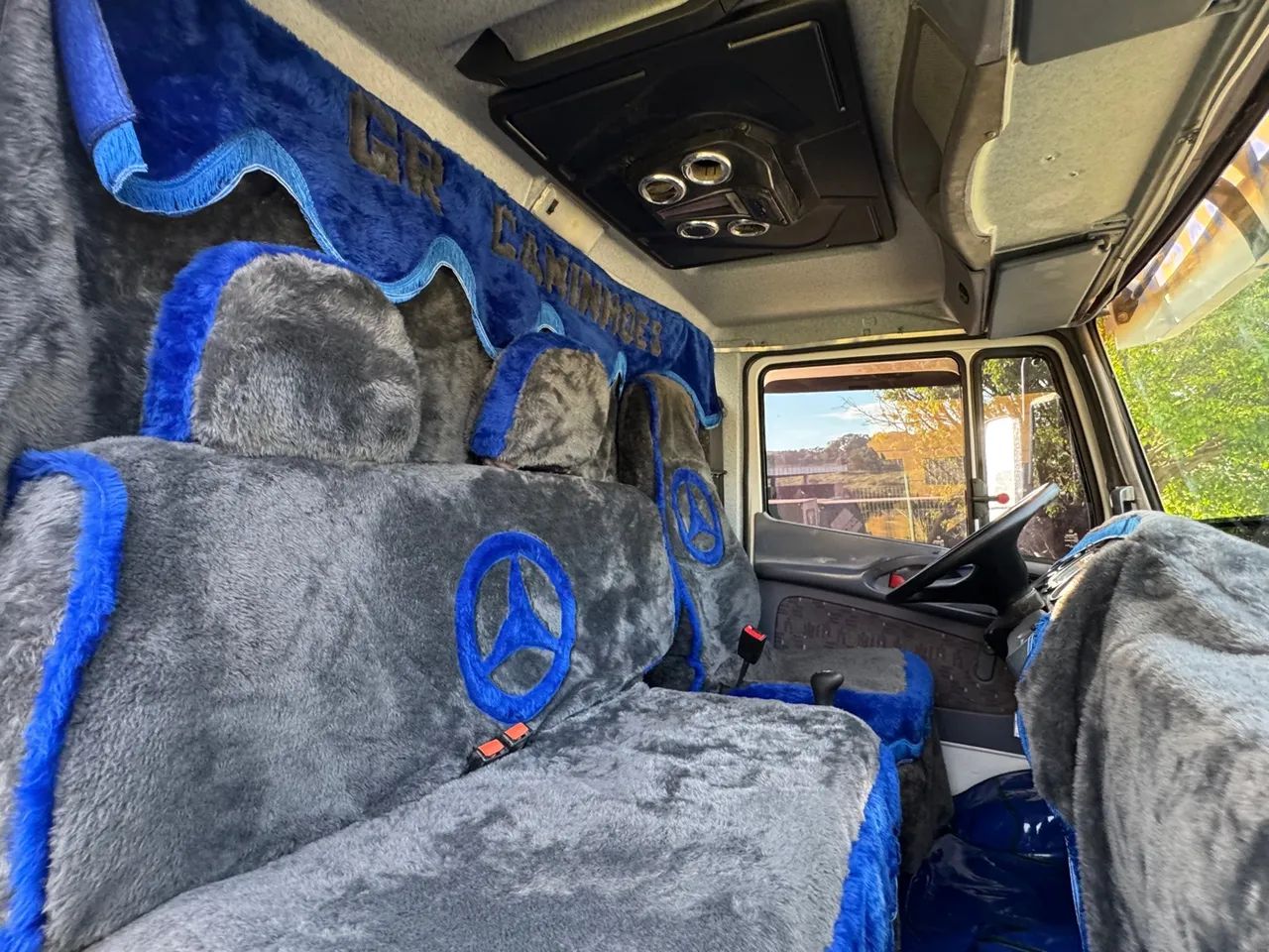 Caminhão MB 1318 2008 Caçamba toco apenas 126.000 Km extra Raridade  - Foto 3