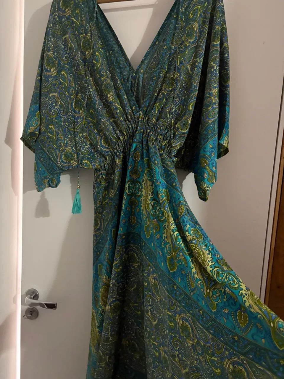 Vestido seda indiana  - Foto 5