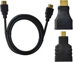 Cabo HDMI 1.5m kit adaptadores it-Blue LE-6623 3 em 1-PV05 - Foto 3