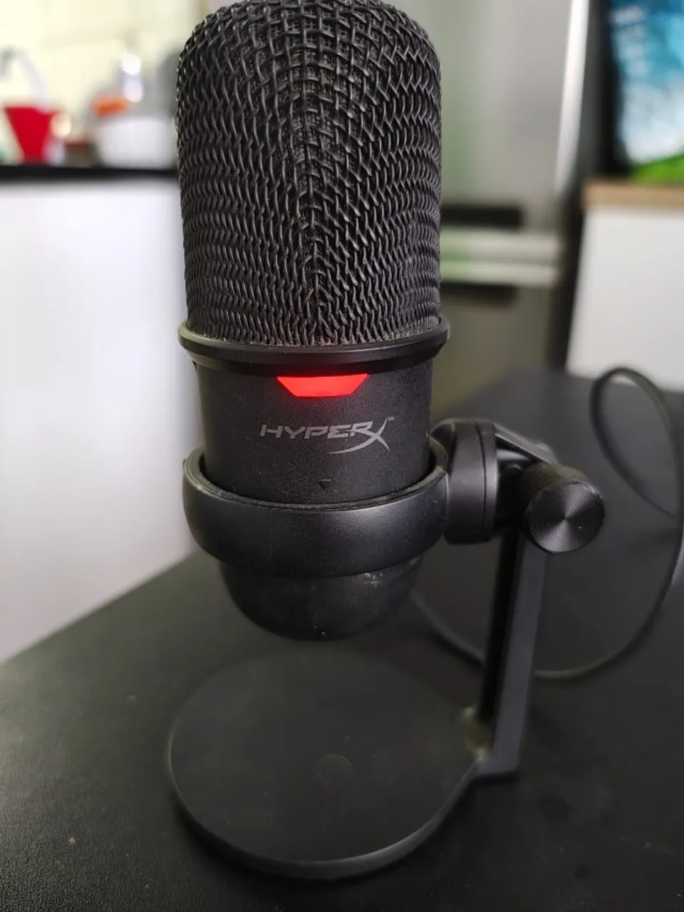 Microfone Condensador Gamer Hyperx Solocast Usb P/ Ps5 Mac Pc