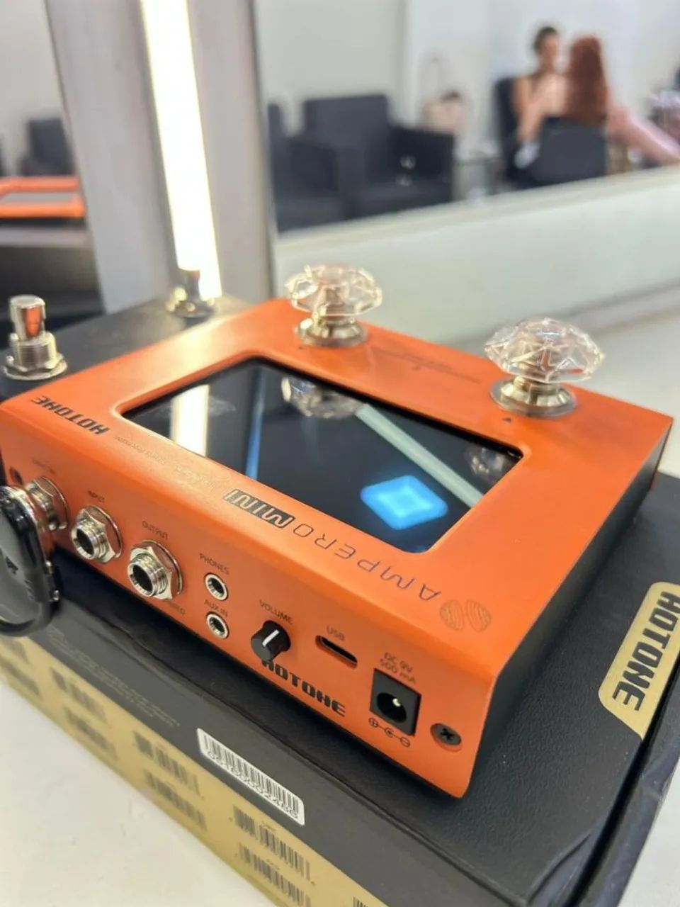 HOTONE AMPERO MINI orange ホットトーン アンペロミニ Hotone ampero mini - Instrumentos musicais - Setor Tradicional