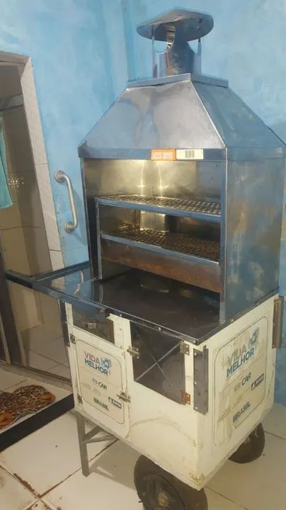 Churrasqueira de Aço Inox -  Ideal para seu negócio! - Foto 4