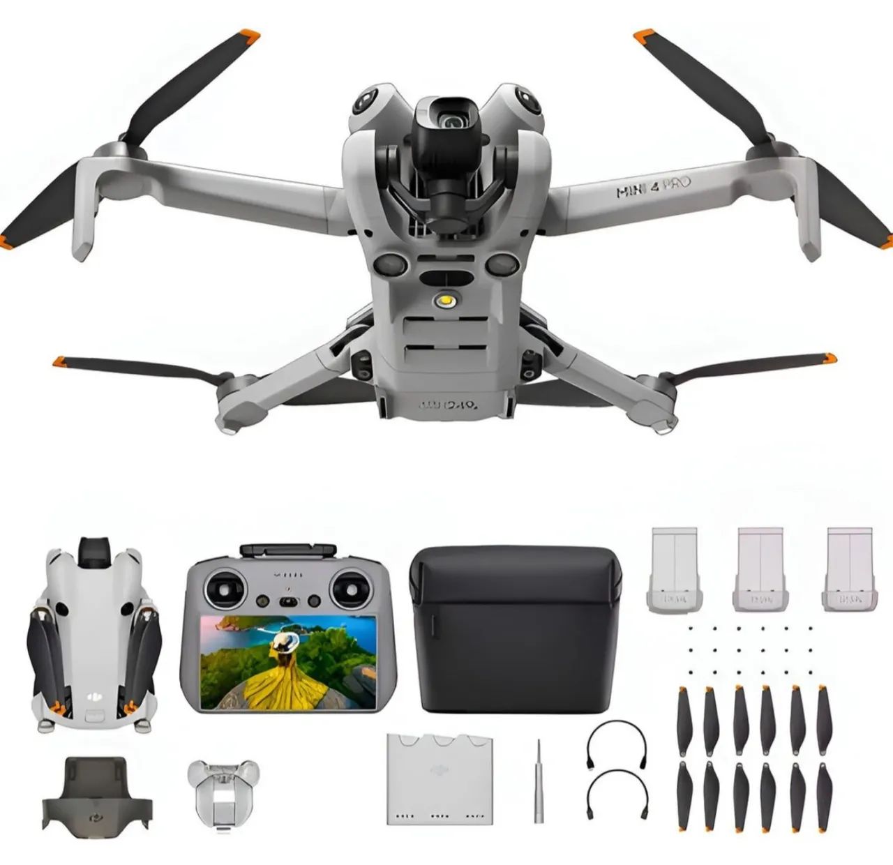Drone DJI Mini 4 Pro Fly More Combo (Com tela)  - Foto 4