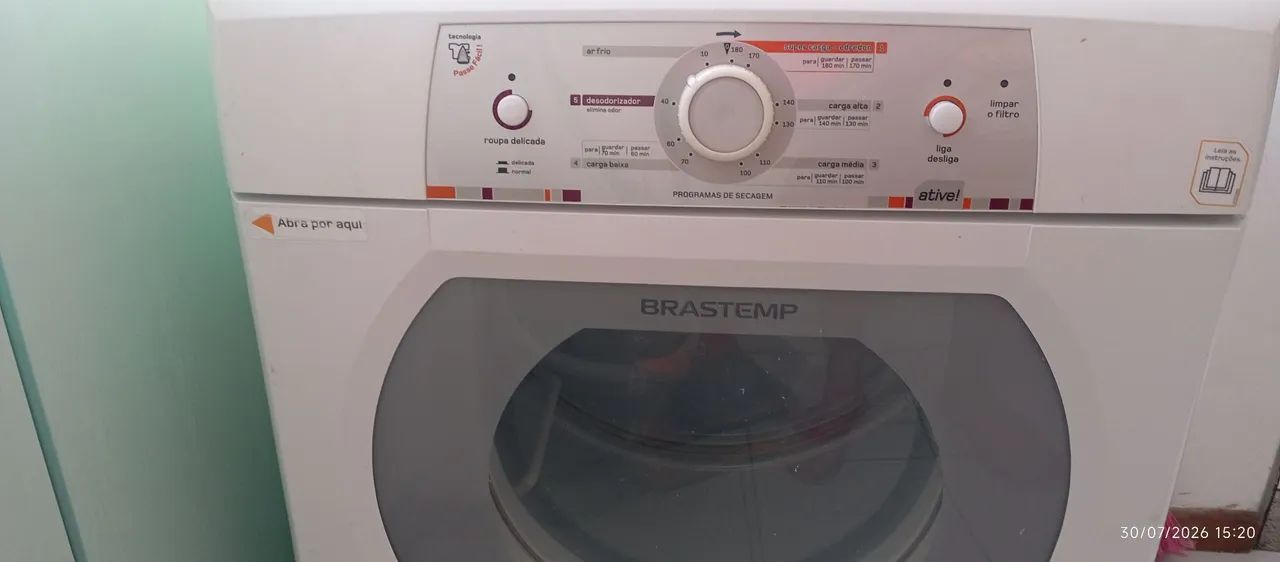Secadora Brastemp 10 kg - Foto 2