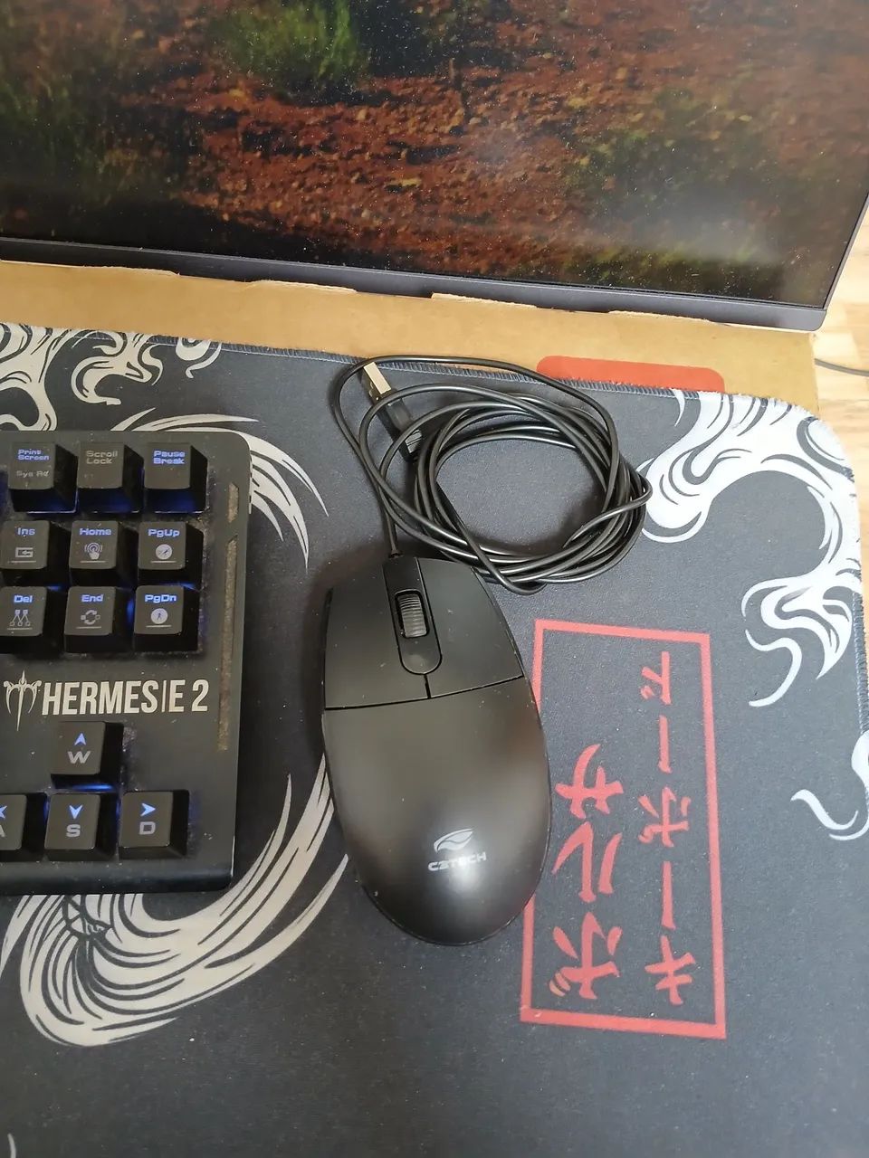 Mouse com fio baratinho
