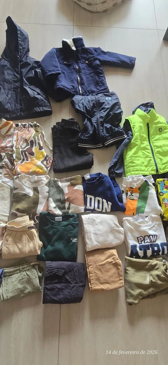 ROUPAS MENINO 2 A 4 ANOS POUCO USADAS - Foto 2