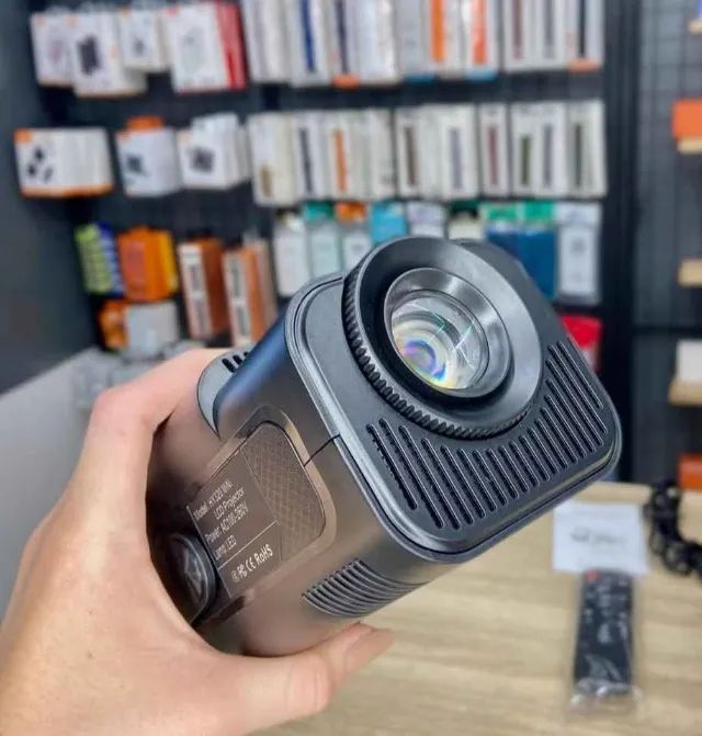Projetor Portátil HY320 Full HD 4K WiFi Bluetooth Android Para Celular e TV - Foto 3