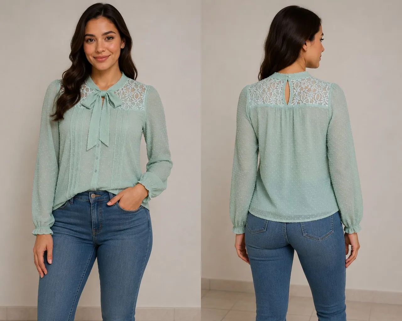 Vendo blusa de tecido fino
