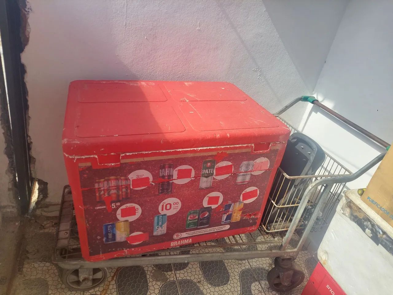 Carrinho Prancha/Plataforma e Isopor Grande - Foto 3