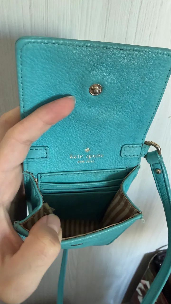 Bolsa Kate Spade azul  - Foto 3