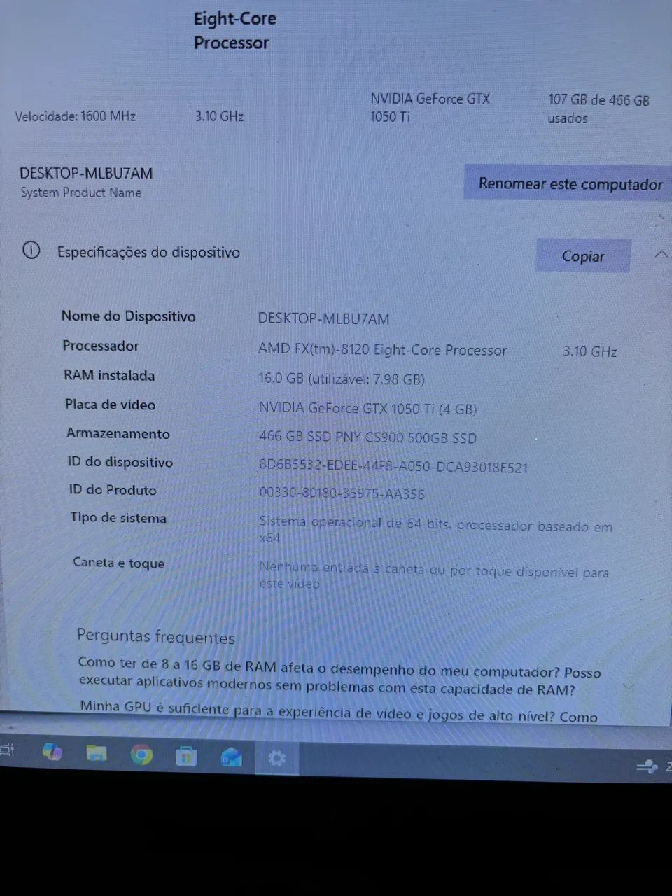 Vendo pc gamer completo 
