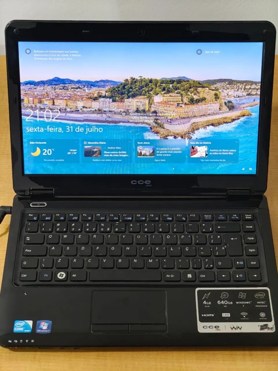 Notebook Laptop Intel Core I7 M620 8GB DDR3 (2X4GB) 