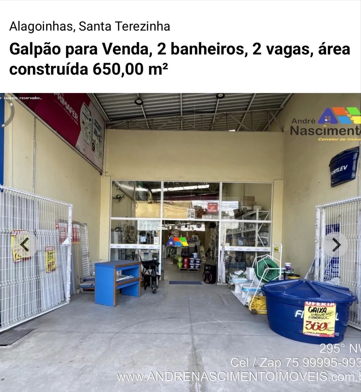 Venda galpão comercial  - Aceito Troca - Foto 5