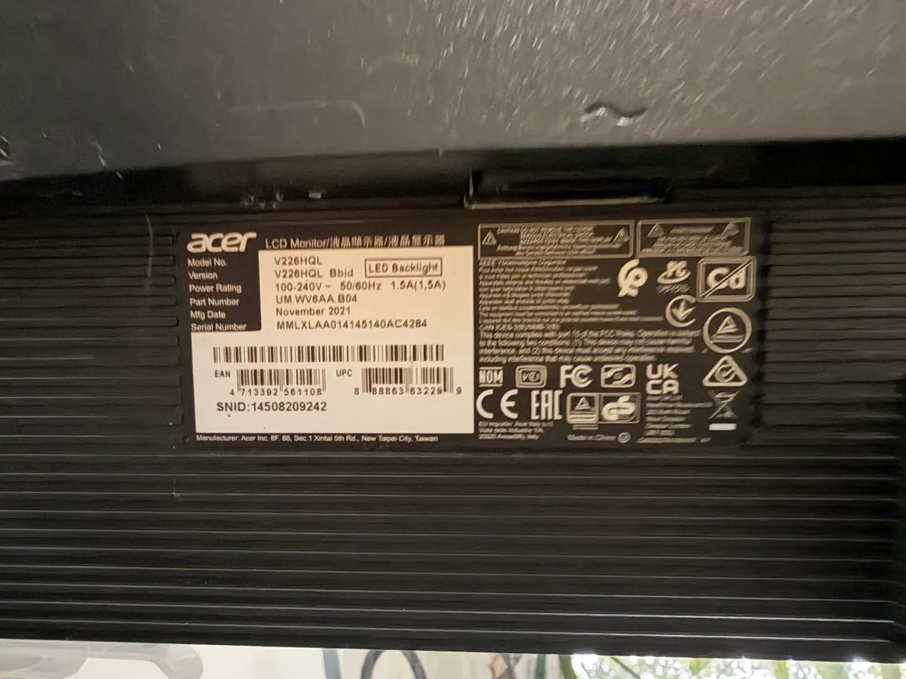 Monitor Acer 21,5 polegadas - Foto 2