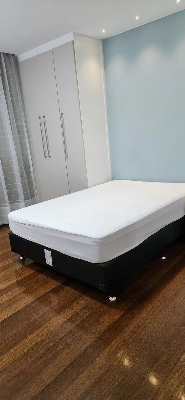 Cama casal com colchão e base  ortobom  - Foto 2