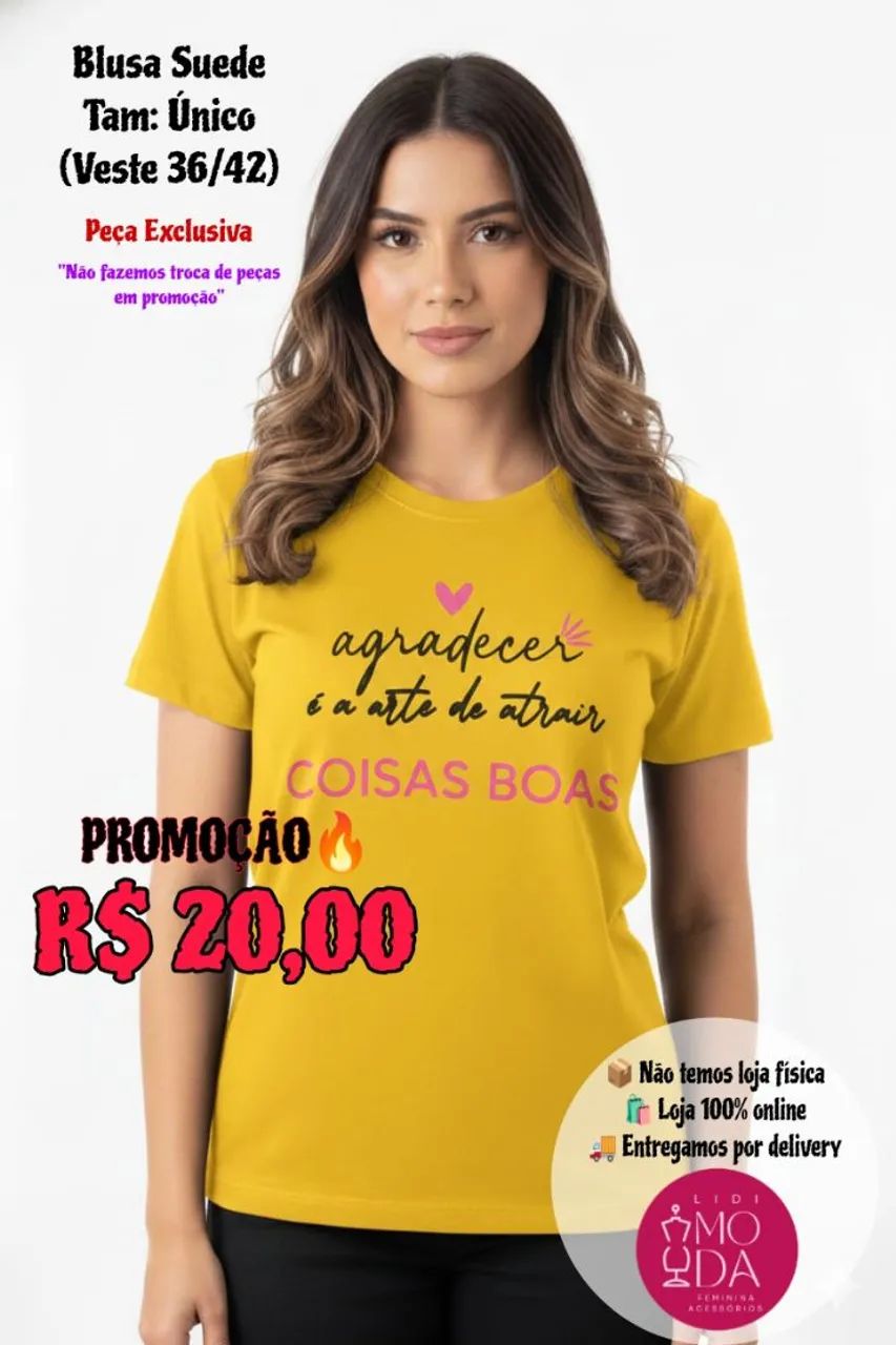 BLUSA FEMININA - Foto 4