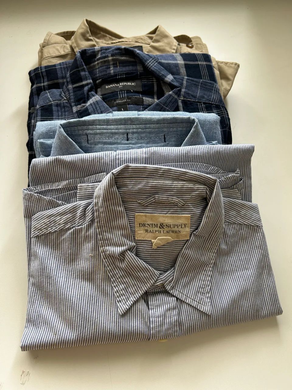 CAMISAS GAP NOVAS MANGA COMPRIDA - Foto 2