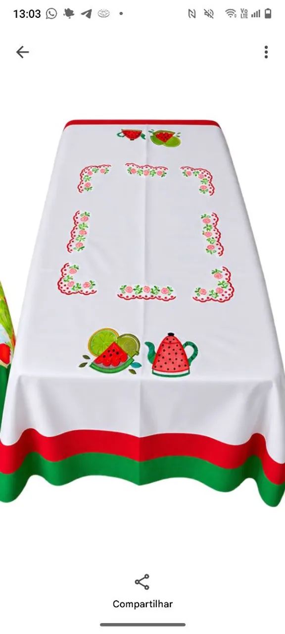 Toalha de mesa
