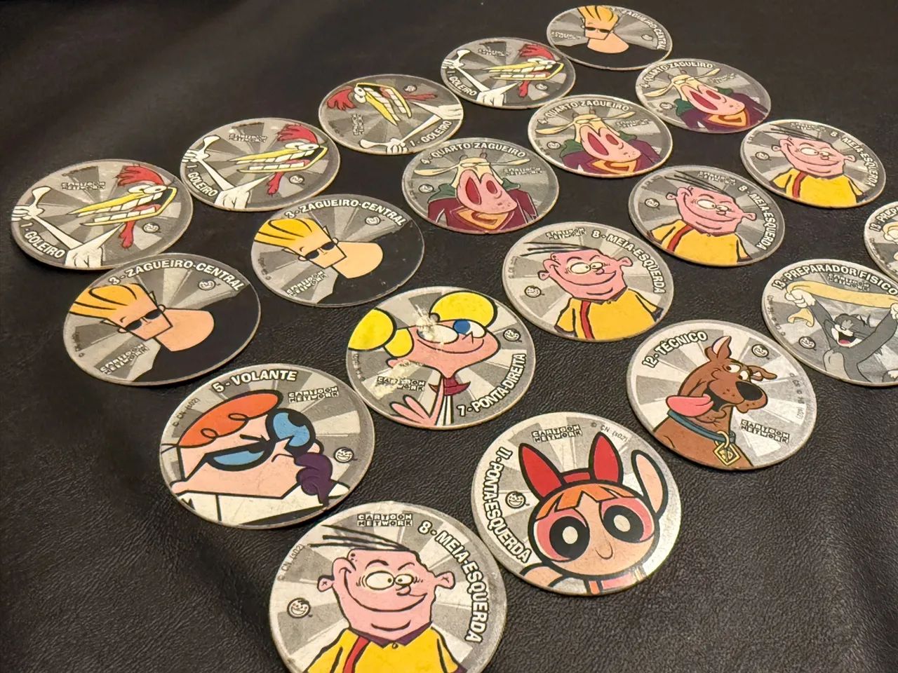 Lote tazos Copa Toon Prata  - Foto 3