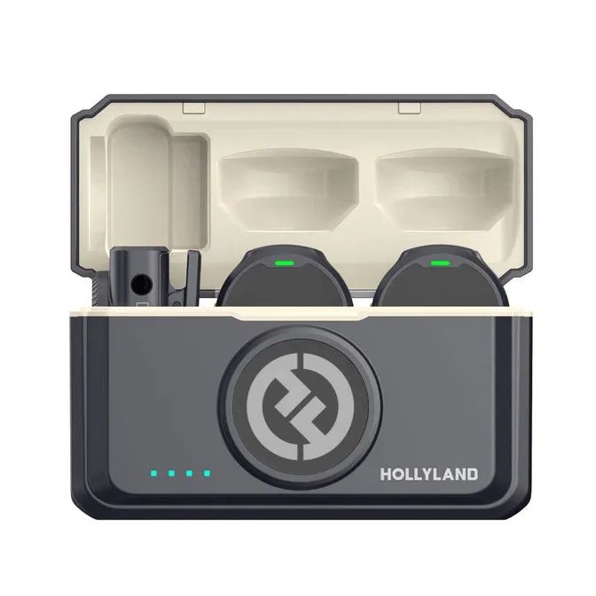 Microfone Lapela Hollyland Lark M2 Combo - Foto 3