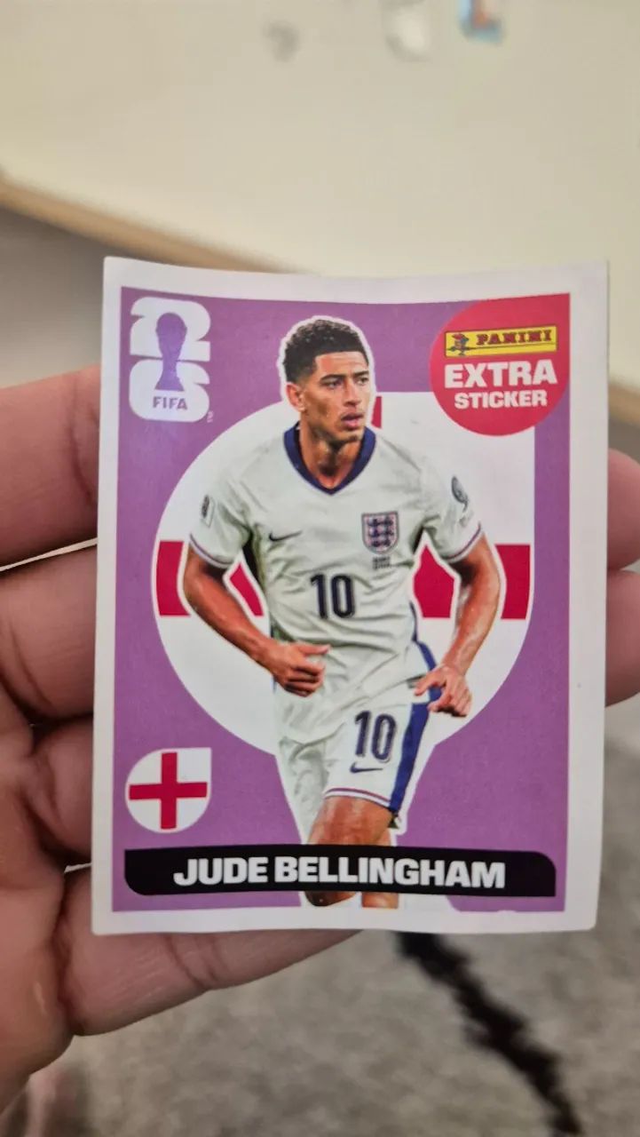 Figurinha extra sticker BELLINGHAM 