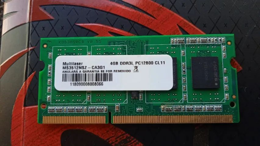 Memória Ram Multilaser 4gb (Notebook) - Foto 5