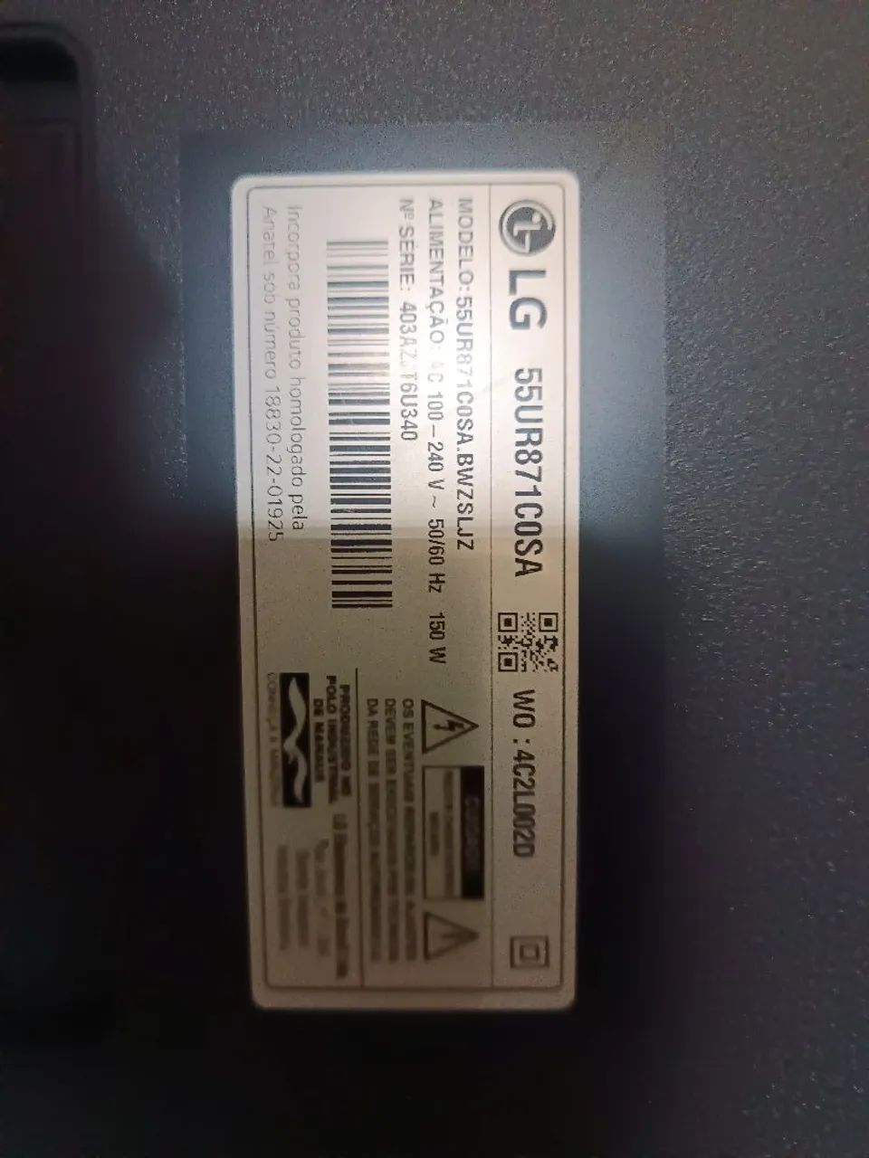 TV Samsung e LG 55"polegadas (tela quebrada) - Foto 3