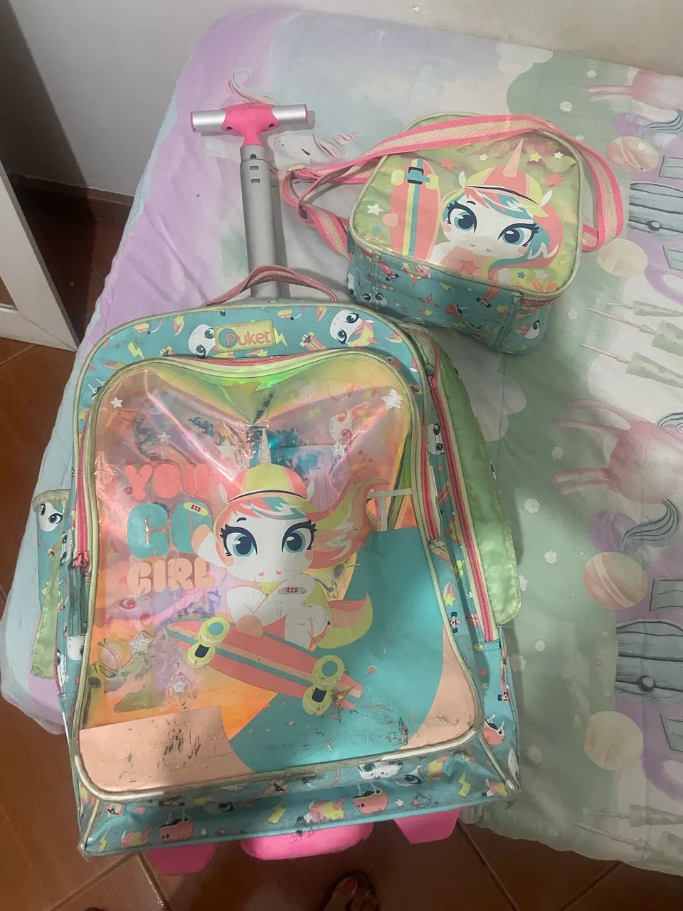 Mochila e lancheira Puket - Foto 2