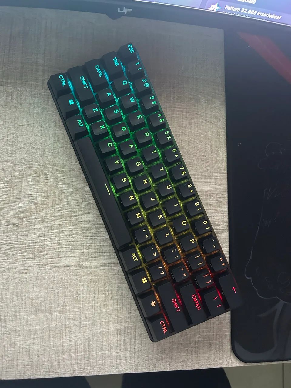 Teclado Apex pro mini wireless  - Foto 2