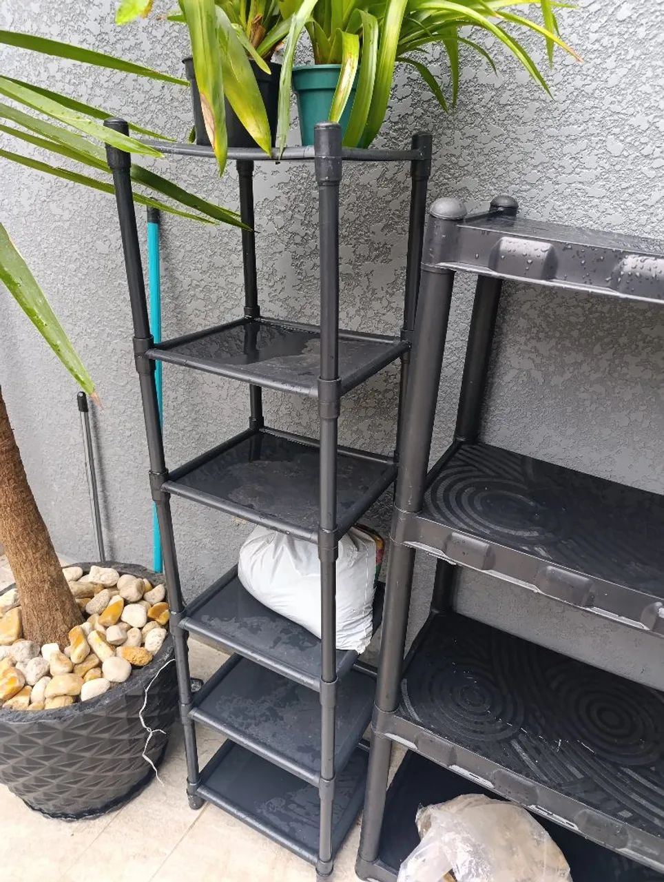 Kit com 3 prateleiras de plástico,  - Foto 2