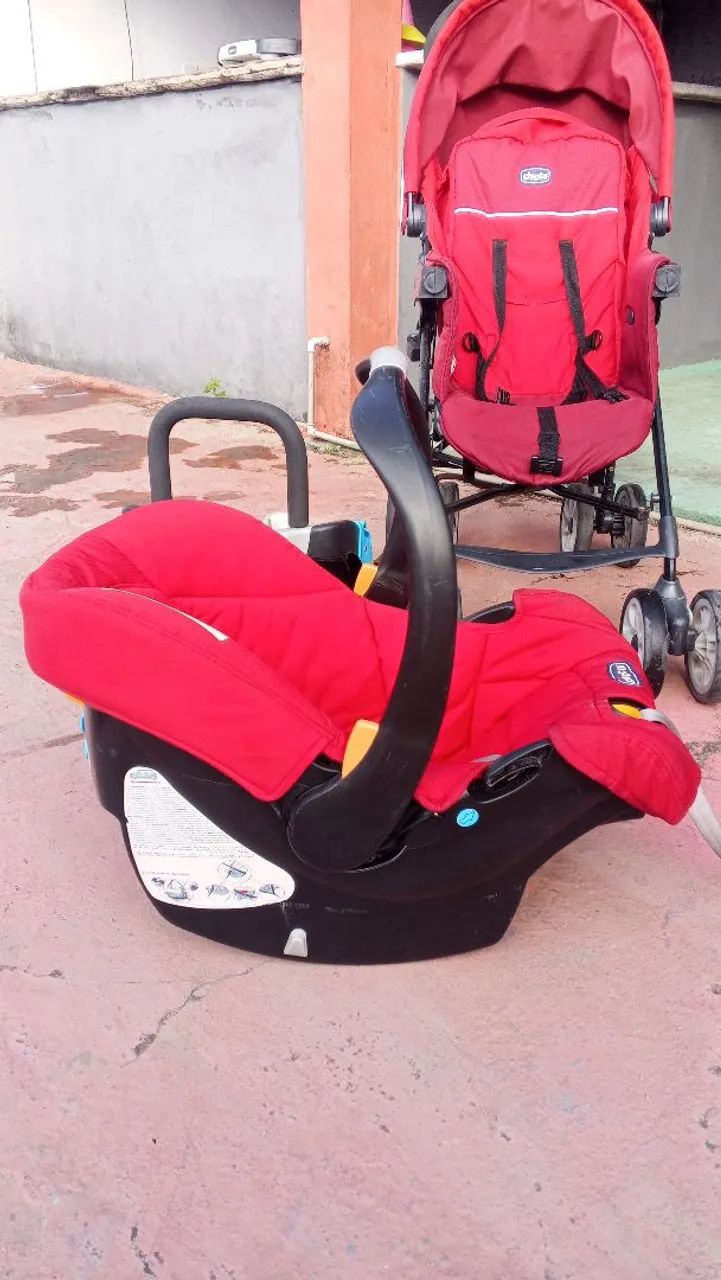 Kit de carrinho com bebe conforto - Foto 2