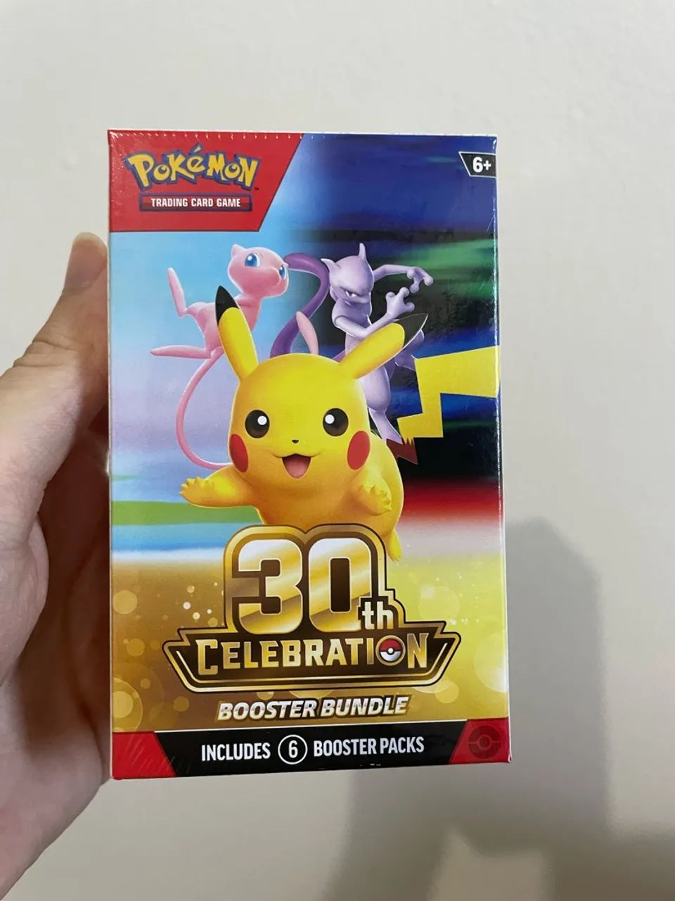INGLES - como de pacotes - mini bb - pokemon - 30 anos - booster box