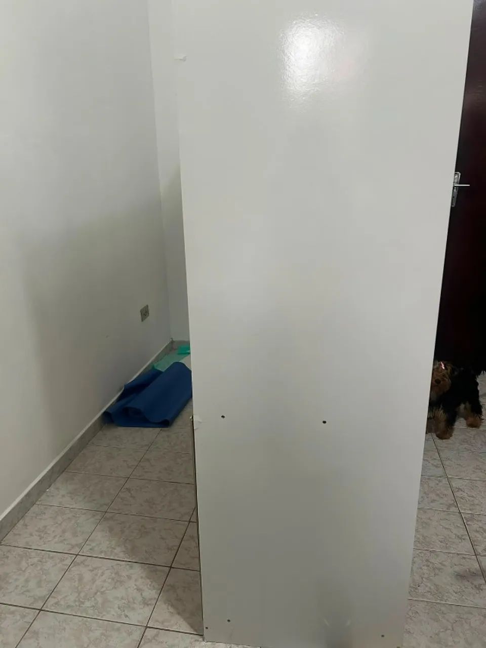 Guarda-Roupa Branco com Espelho