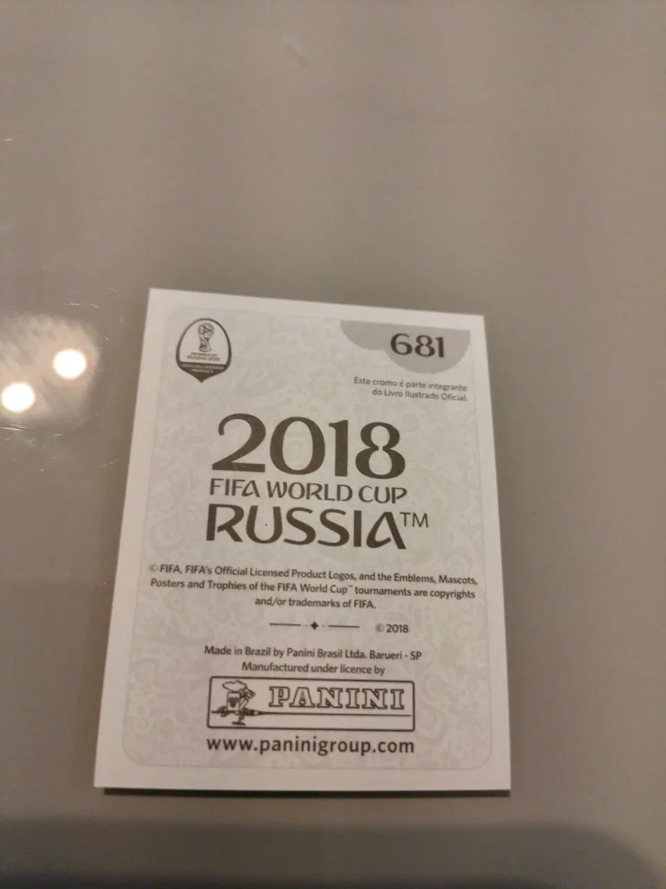Figurinha Legend Klose Copa 2018 - Foto 2
