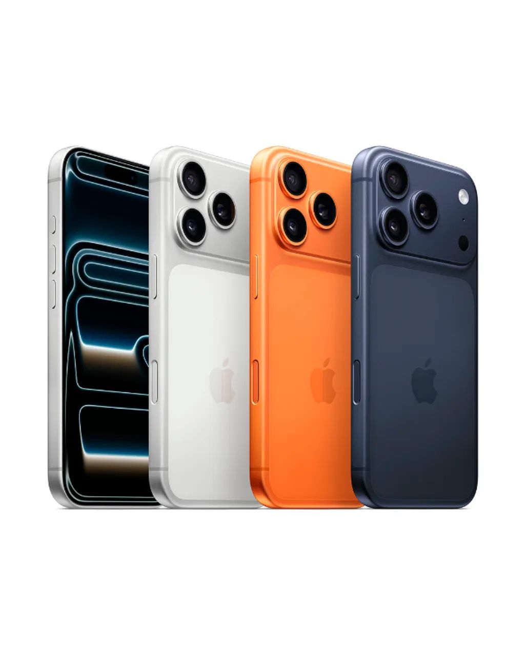 iPhone 17 Pro 256GB Novo (Lacrado) - Laranja-cósmico, azul intenso