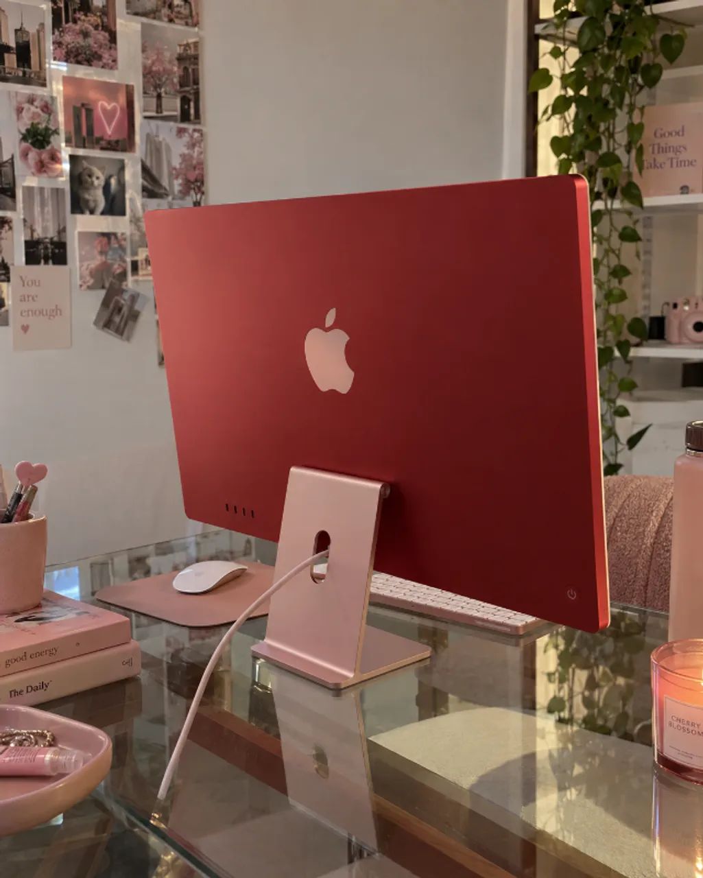 Apple iMac 24? M3 8GB 256GB Rosa ? | Magic Keyboard + Mouse  (Com NF!) - Foto 2