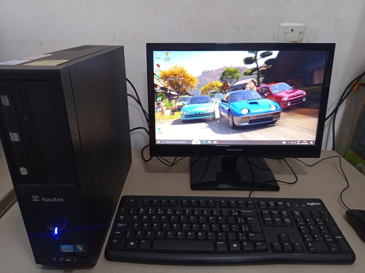 Computador core i3-4170 8GB memória tela 19 polegadas top - Foto 3