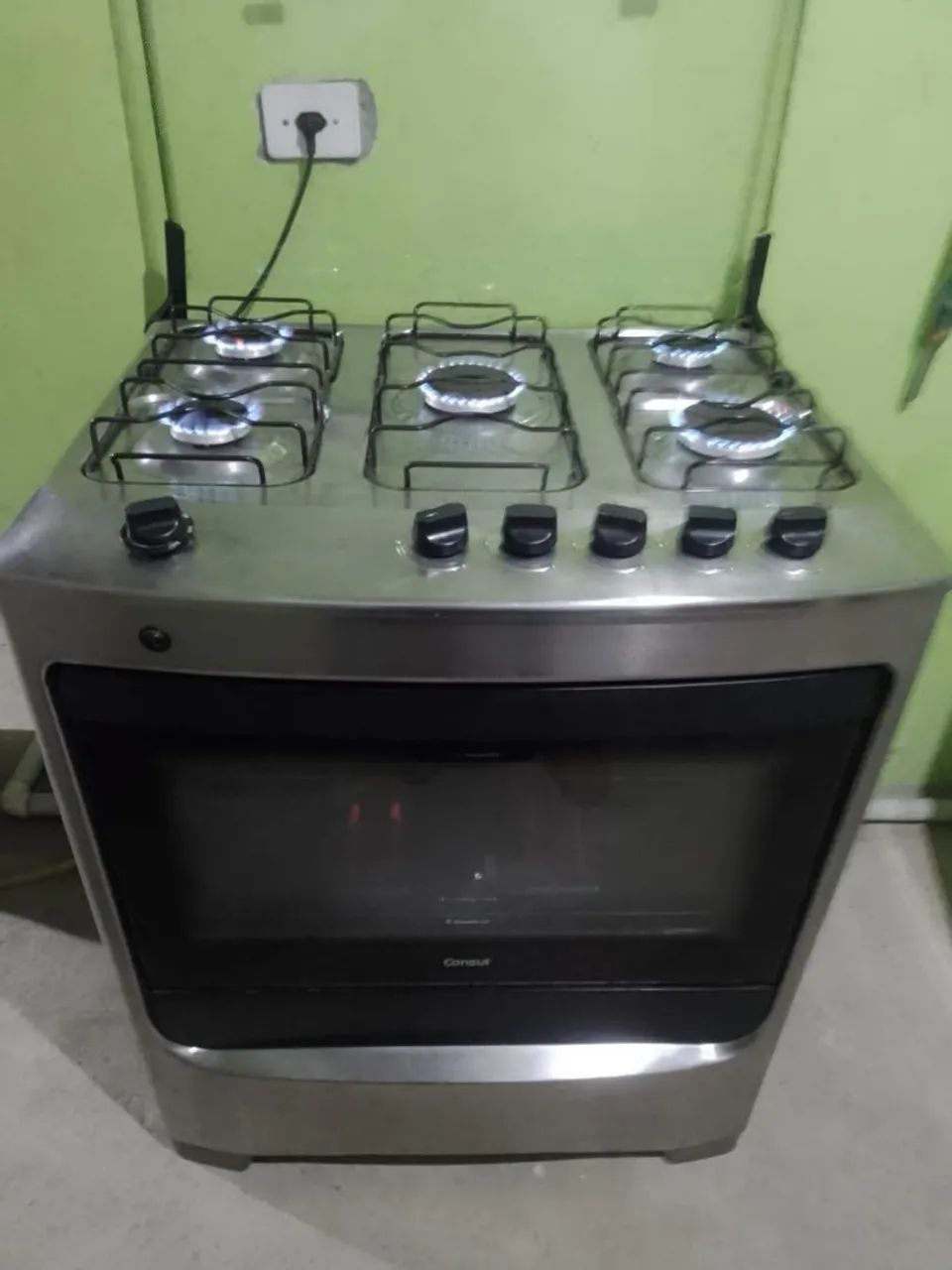 fogão 5 bc inox automático  - Foto 5