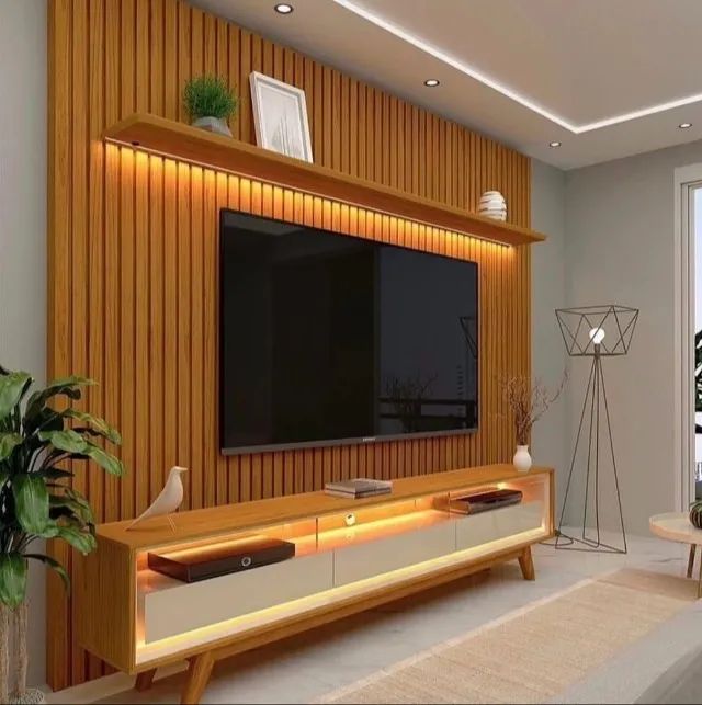 Conj. Painel Nobre e Rack Requinte c/ Led DIVIDIMOS EM ATÉ 10X SEM JUROS