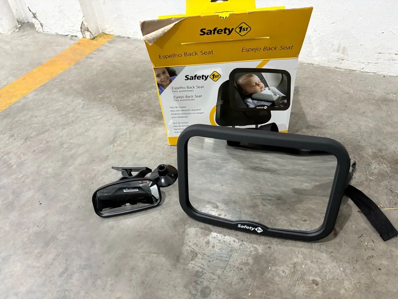 Espelho de carro para bebê 