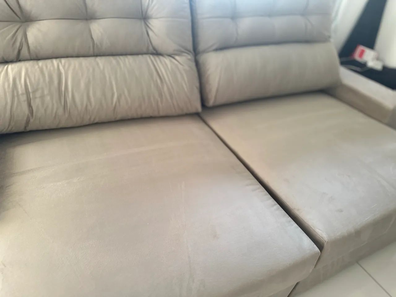 Sofá retrátil e reclinável 2,50 / NOVO / entregamos  - Foto 2