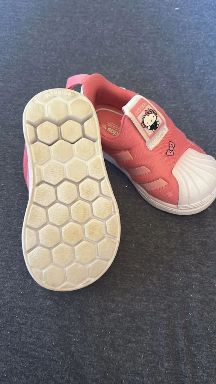 tênis bebê Adidas tamanho 18 - Foto 3