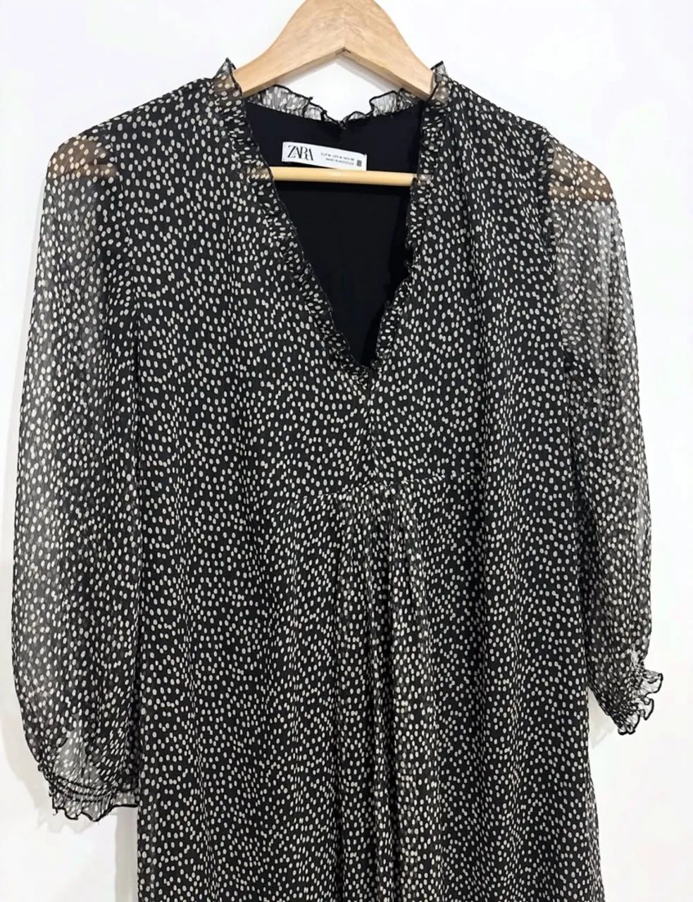 Vestido curto zara
