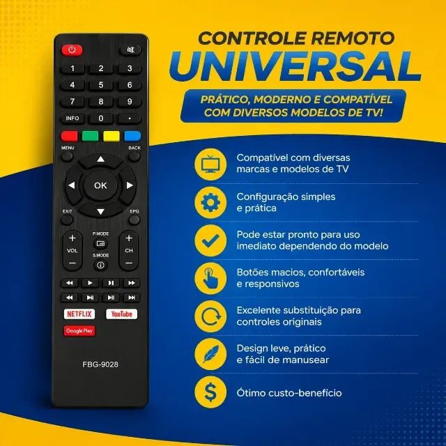 Controles de TVs - Foto 2