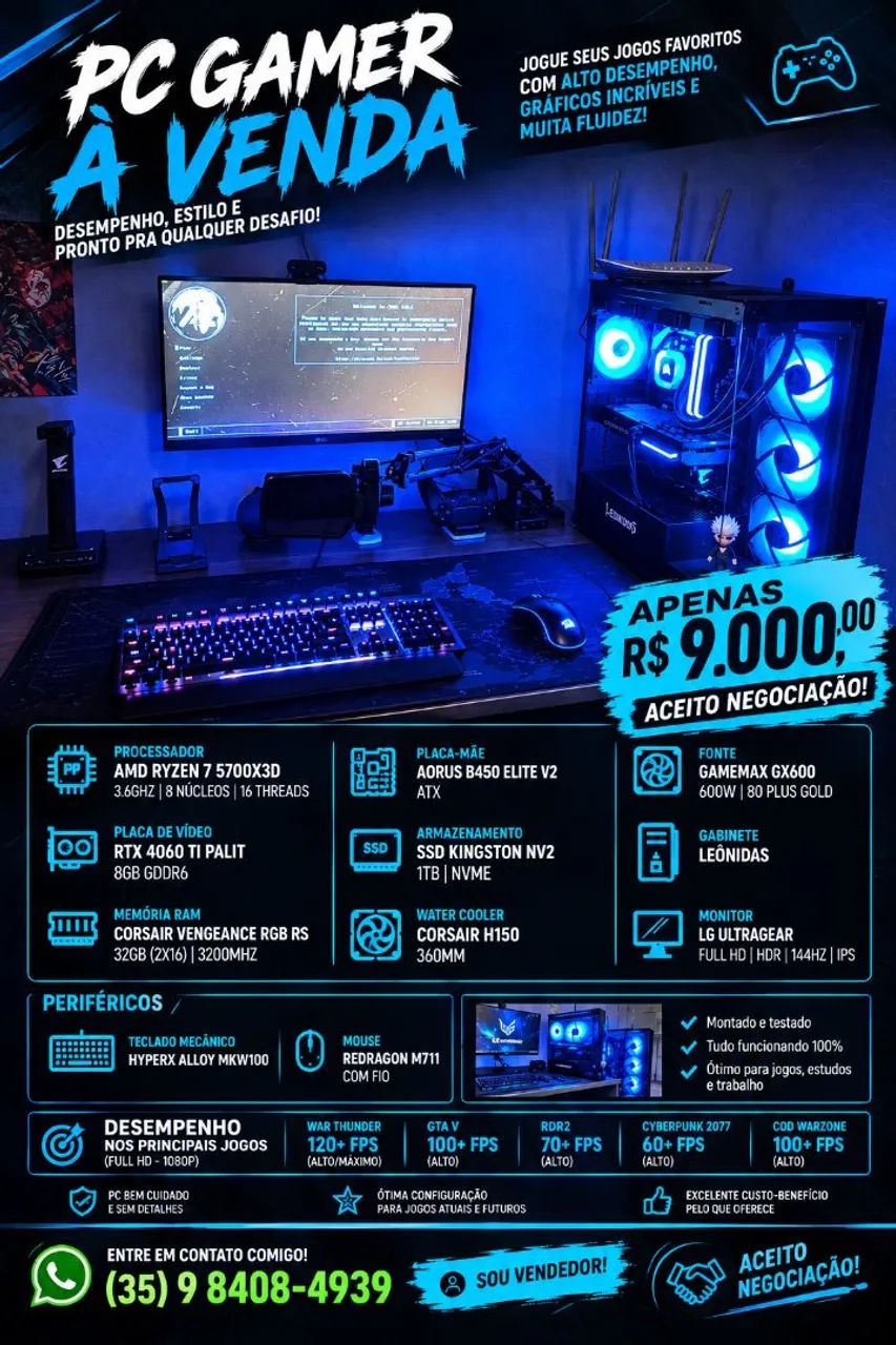 PC Gamer Potente 