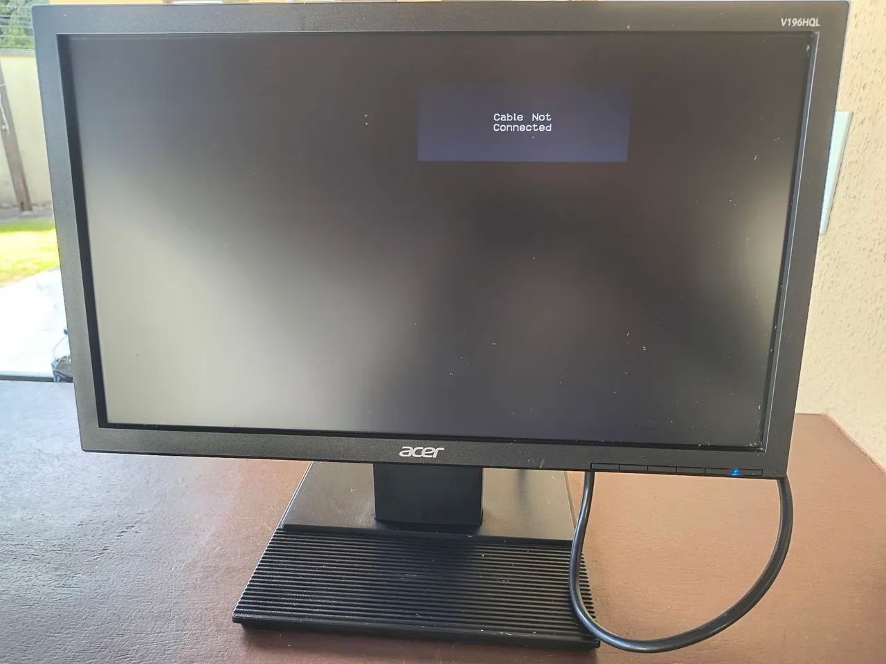 Monitor acer 18,5 polegadas modelo V196HQL, em excelente estado de conservação  - Foto 3