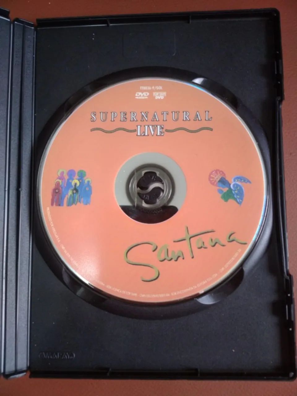 DVD Santana - Supernatural Live (Original / Ótimo Estado) - Foto 2