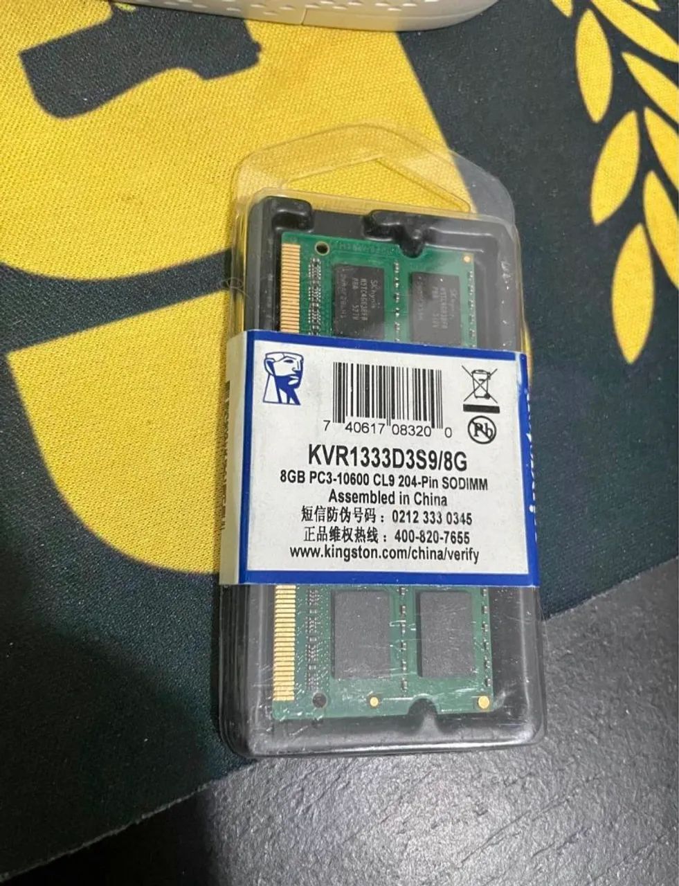 MEMÓRIAS RAM DDR4 8GB ZERADAS NA EMBALAGEM - Memória RAM