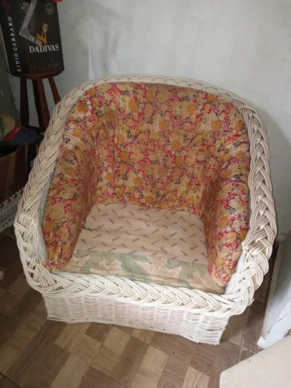 Poltrona de vime 