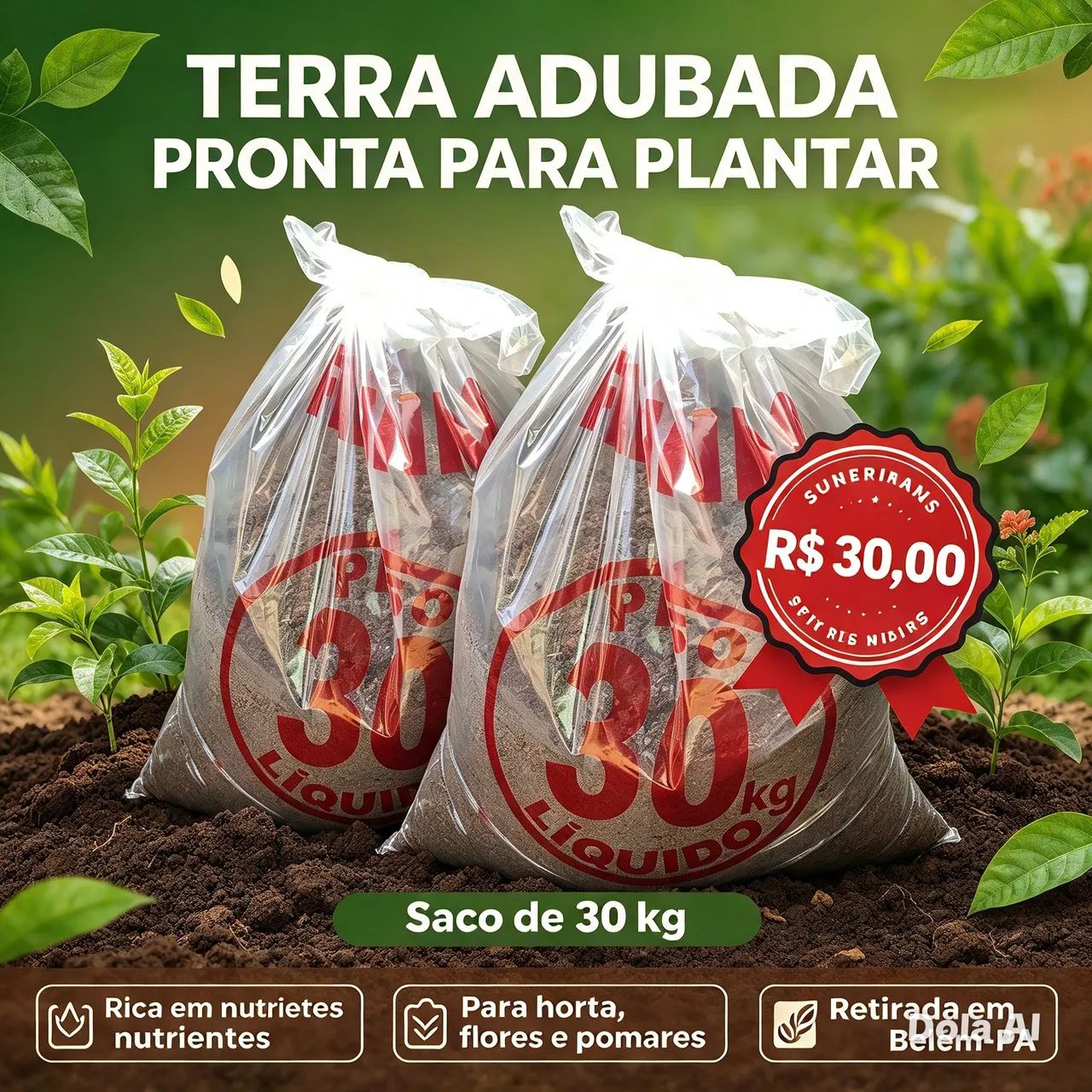 Terra preta do bada - Foto 2